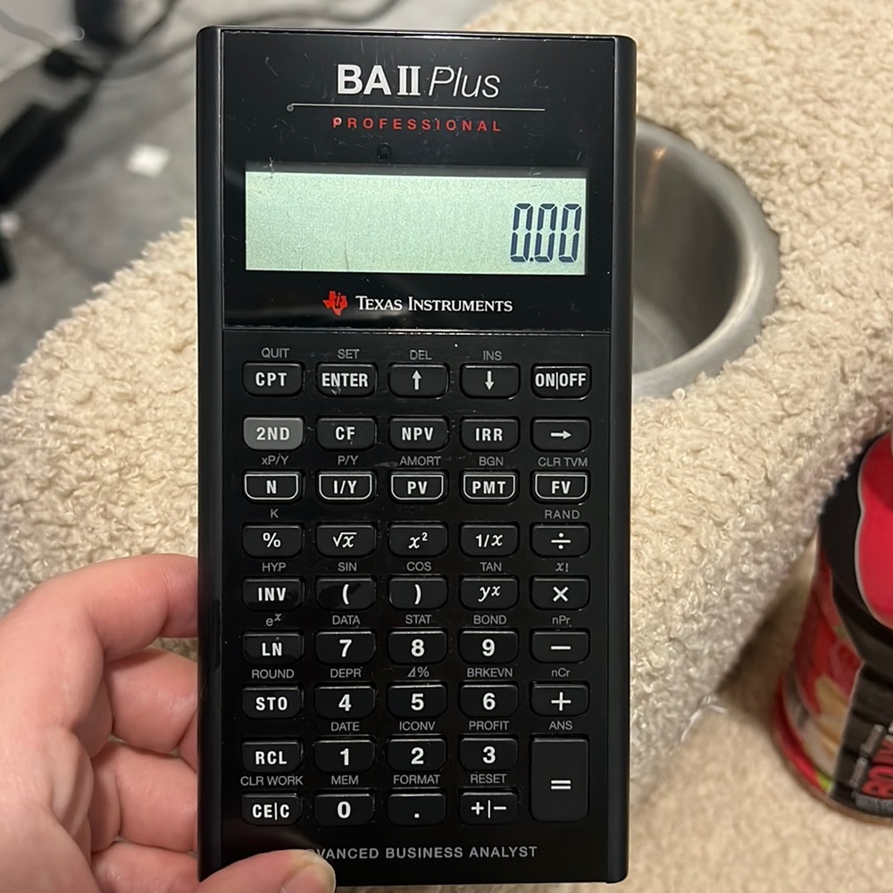 BA 2 plus professional calculator